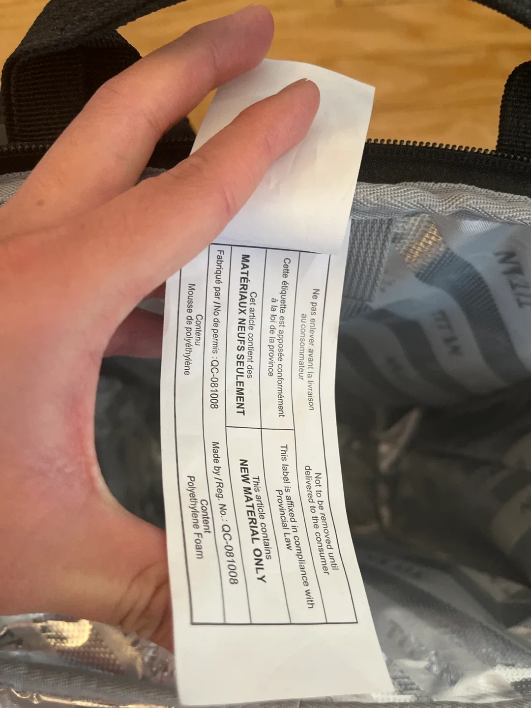 Insulated Back Pack / Sac à dos isolé image indicator(9)