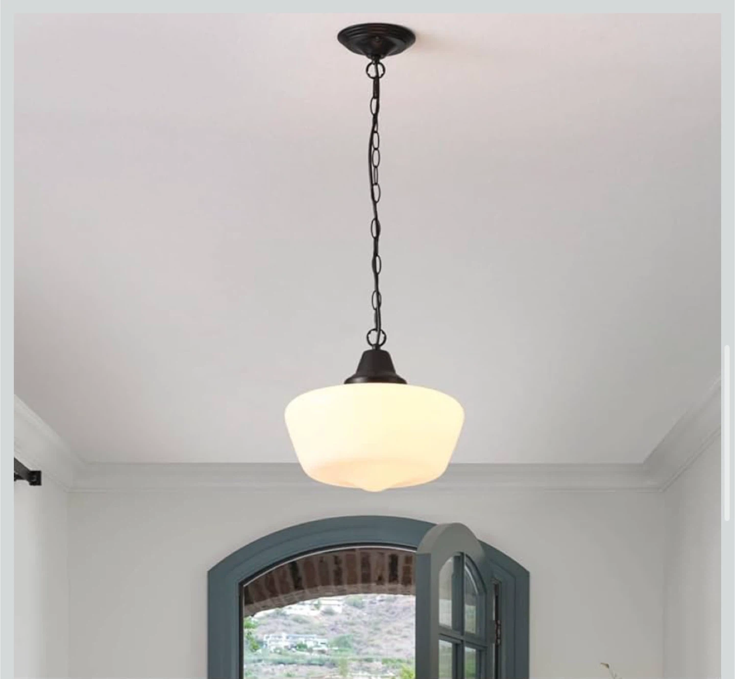Schoolhouse Pendant Light - Adjustable Length