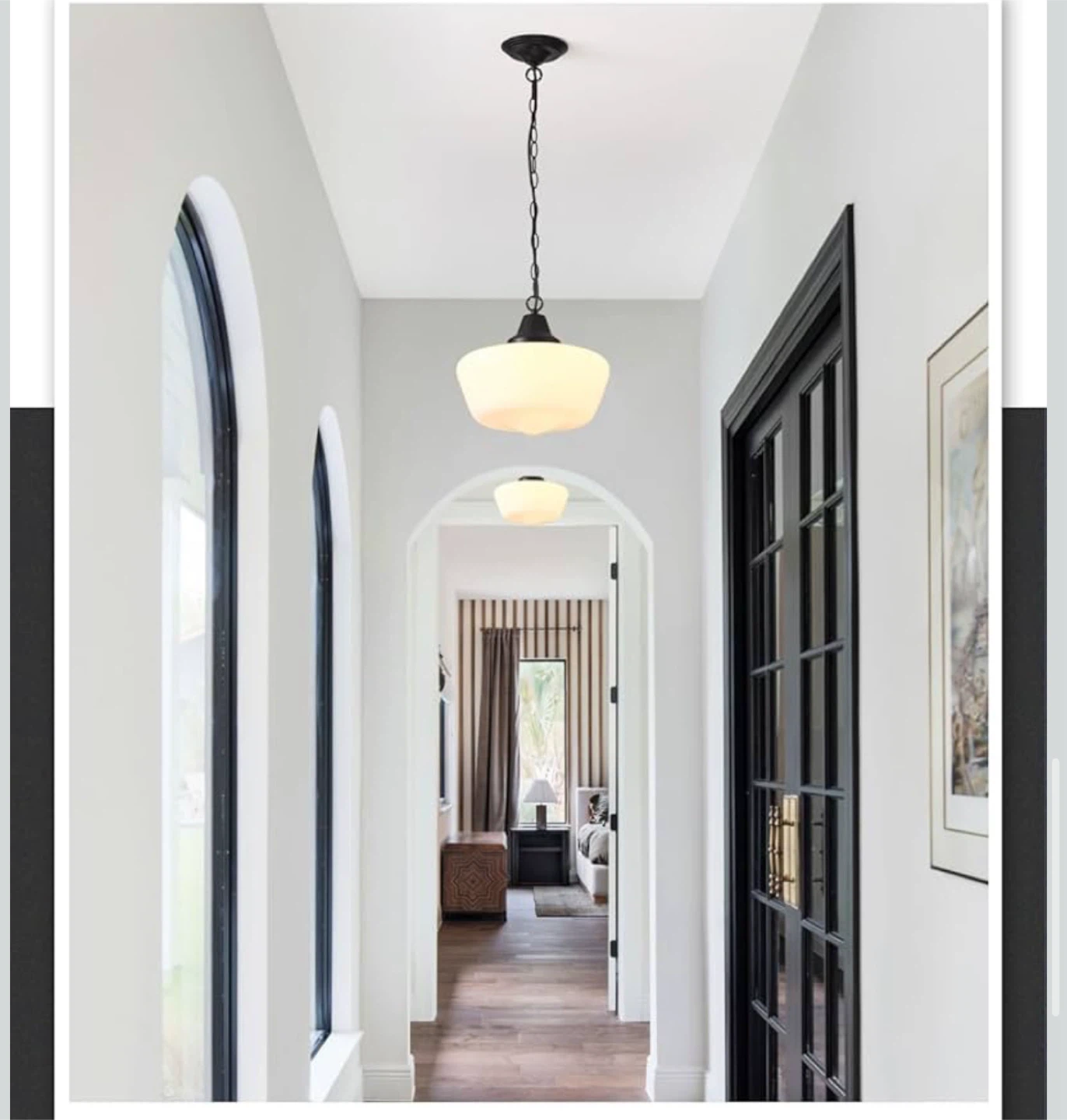 Schoolhouse Pendant Light - Adjustable Length - photo 3