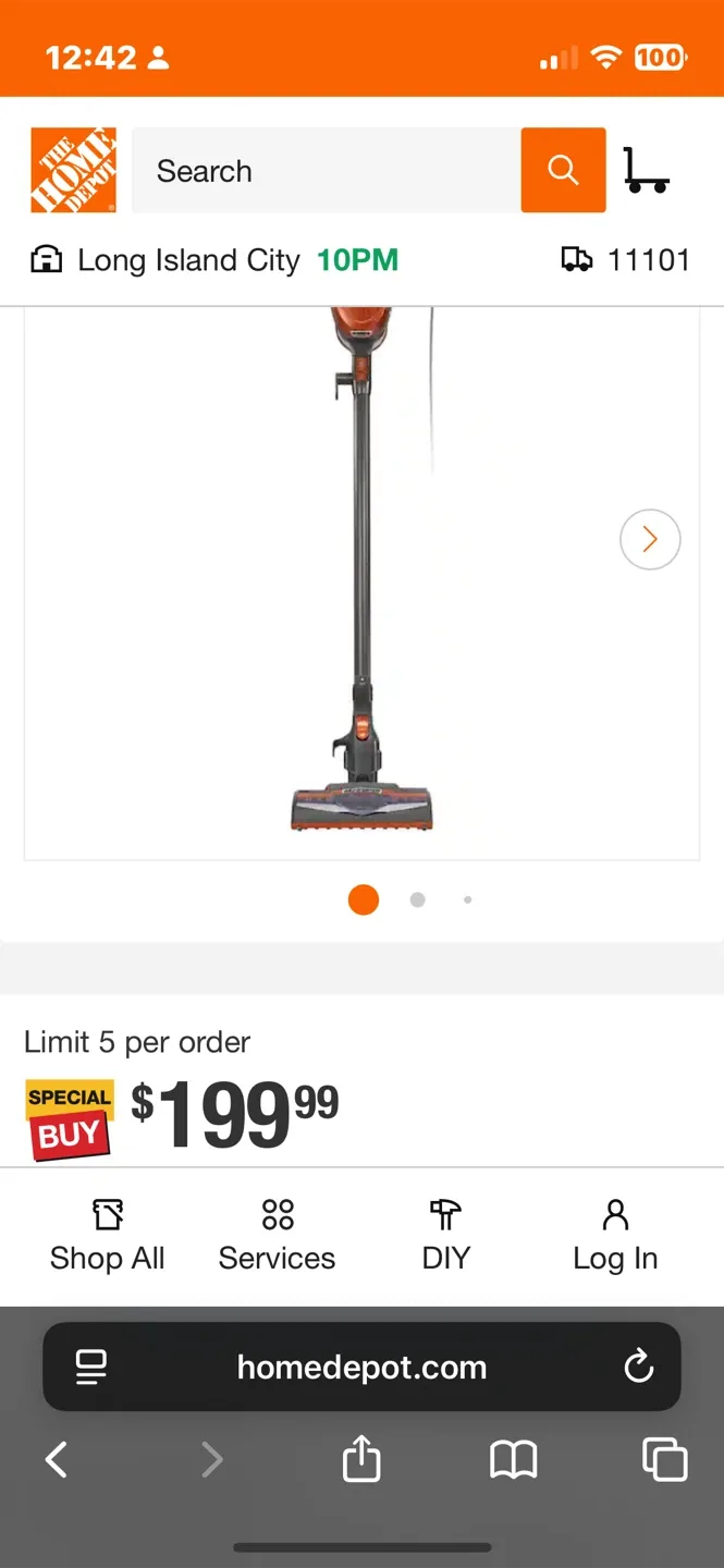 Shark Rocket HV301 Vacuum image indicator(6)