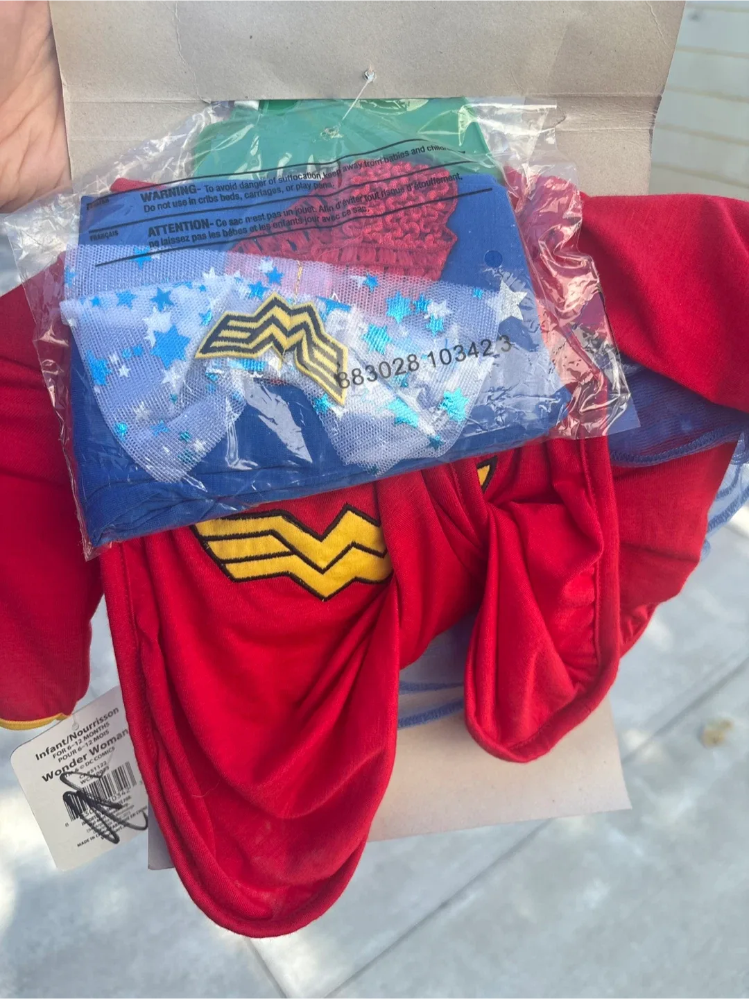 DC Super Friends Wonder Woman Costume (6-12 Months) image indicator(2)