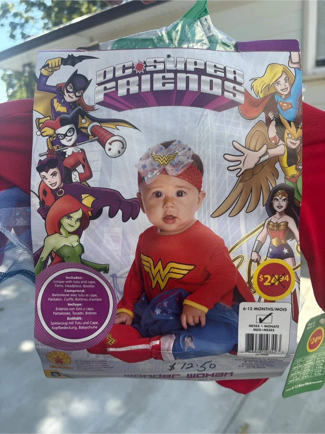 DC Super Friends Wonder Woman Costume (6-12 Months) thumbnail