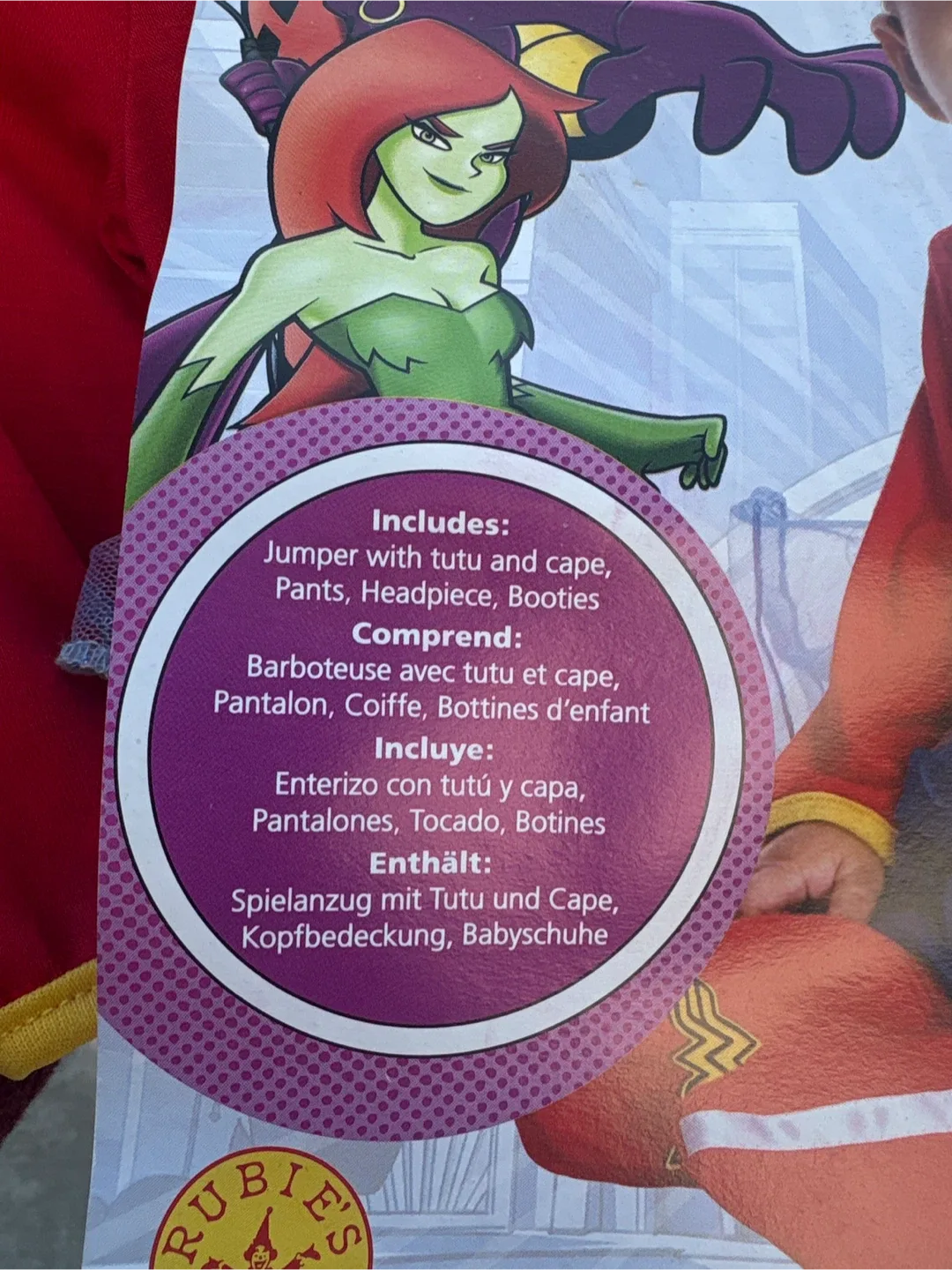 DC Super Friends Wonder Woman Costume (6-12 Months) image indicator(4)