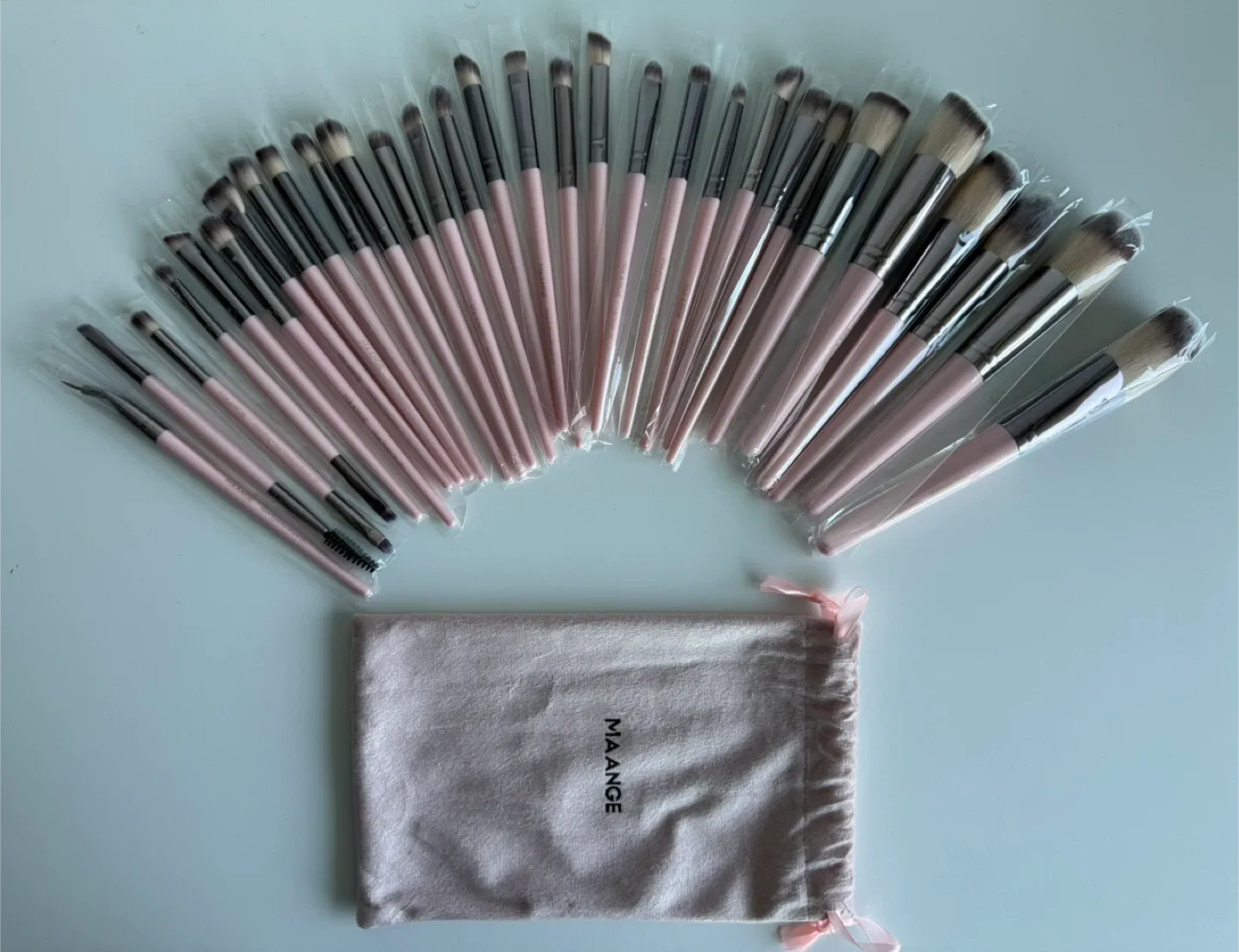 30 Pcs Makeup Brush Set + brush cleaning - New image indicator(2)