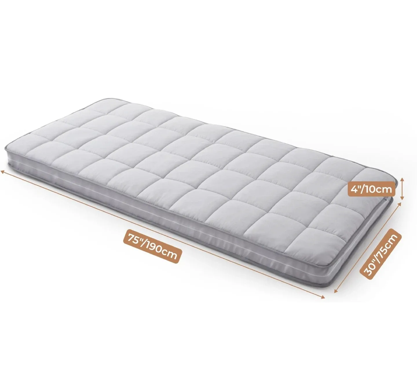 Jamdok Cot Mattress Topper - Twin image indicator(3)