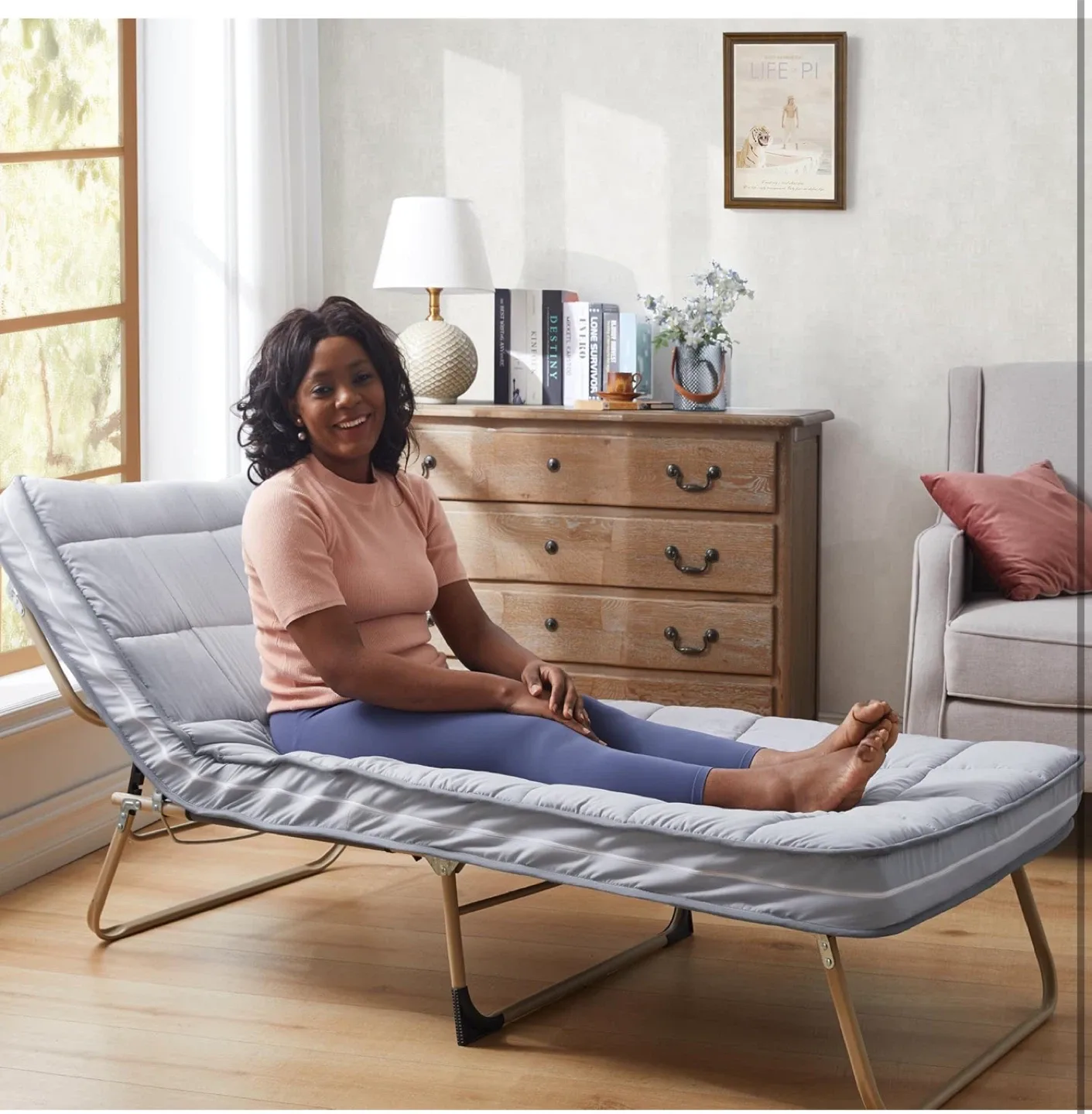 Jamdok Cot Mattress Topper - Twin image indicator(2)