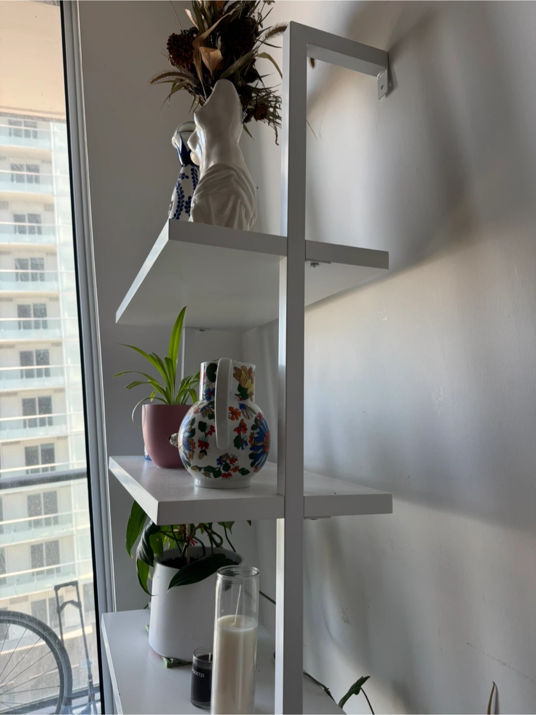 White Ladder Shelf - photo 4