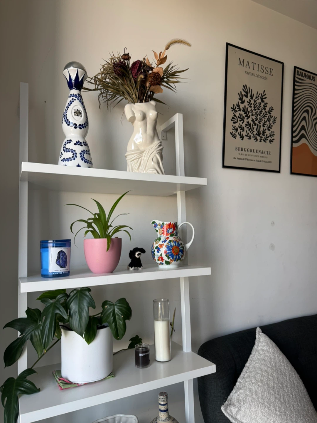 White Ladder Shelf - photo 3