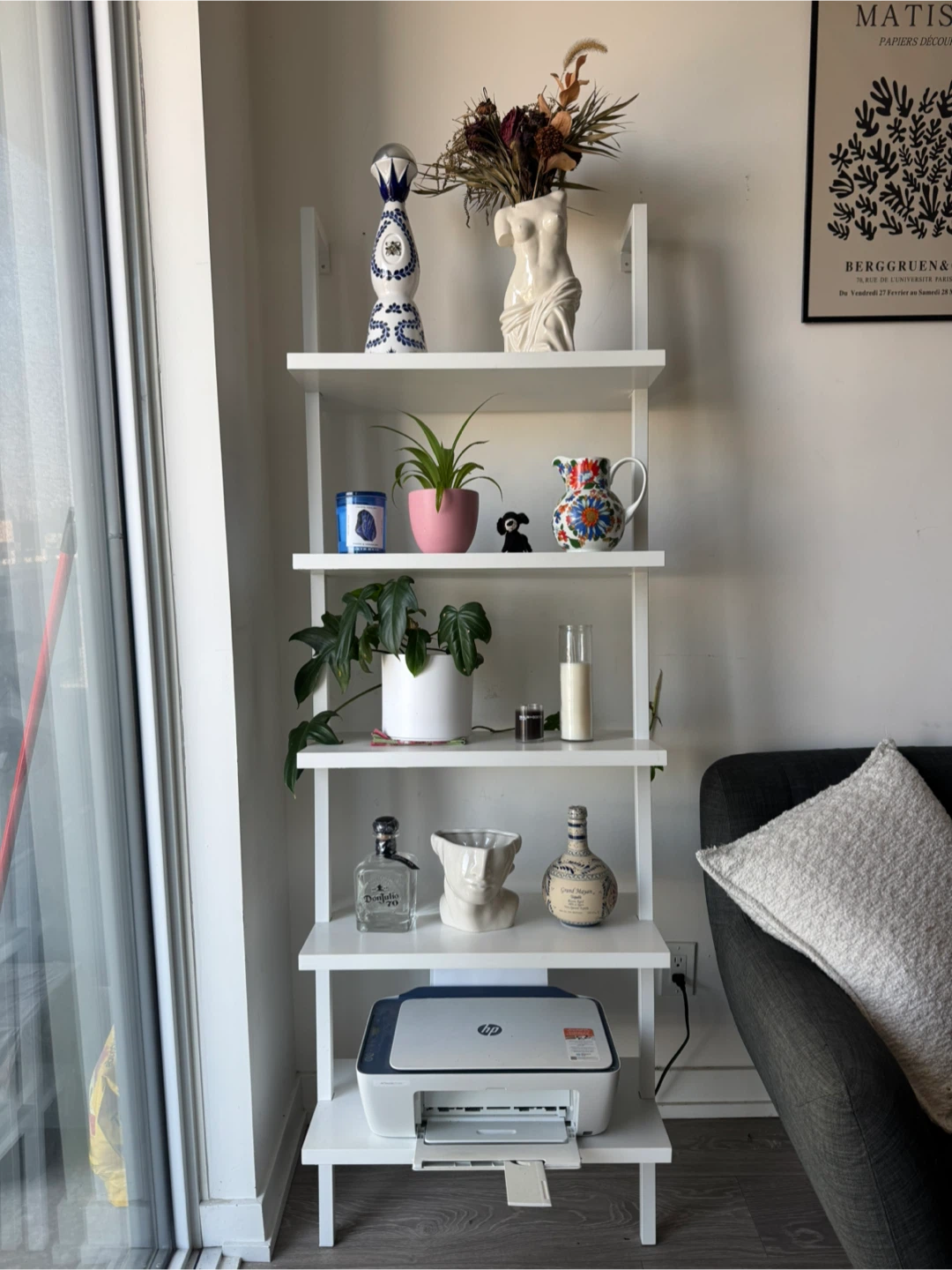 White Ladder Shelf - photo 2