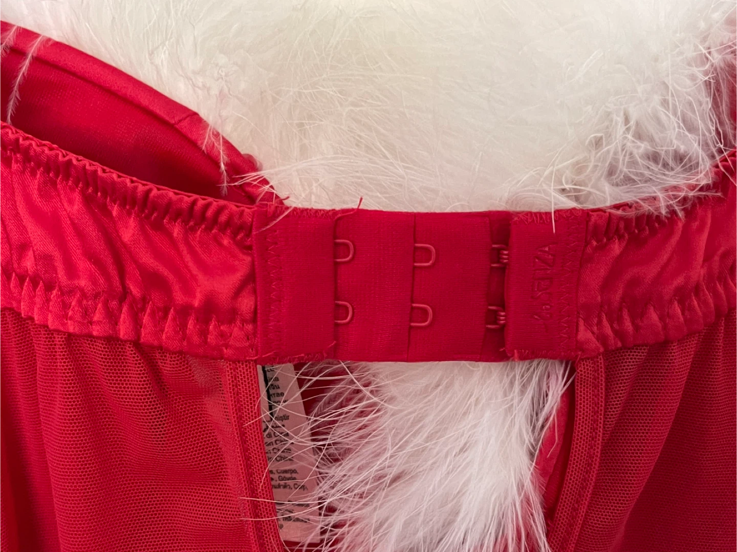 La Senza Red Babydoll Lingerie or Costume piece - photo 5