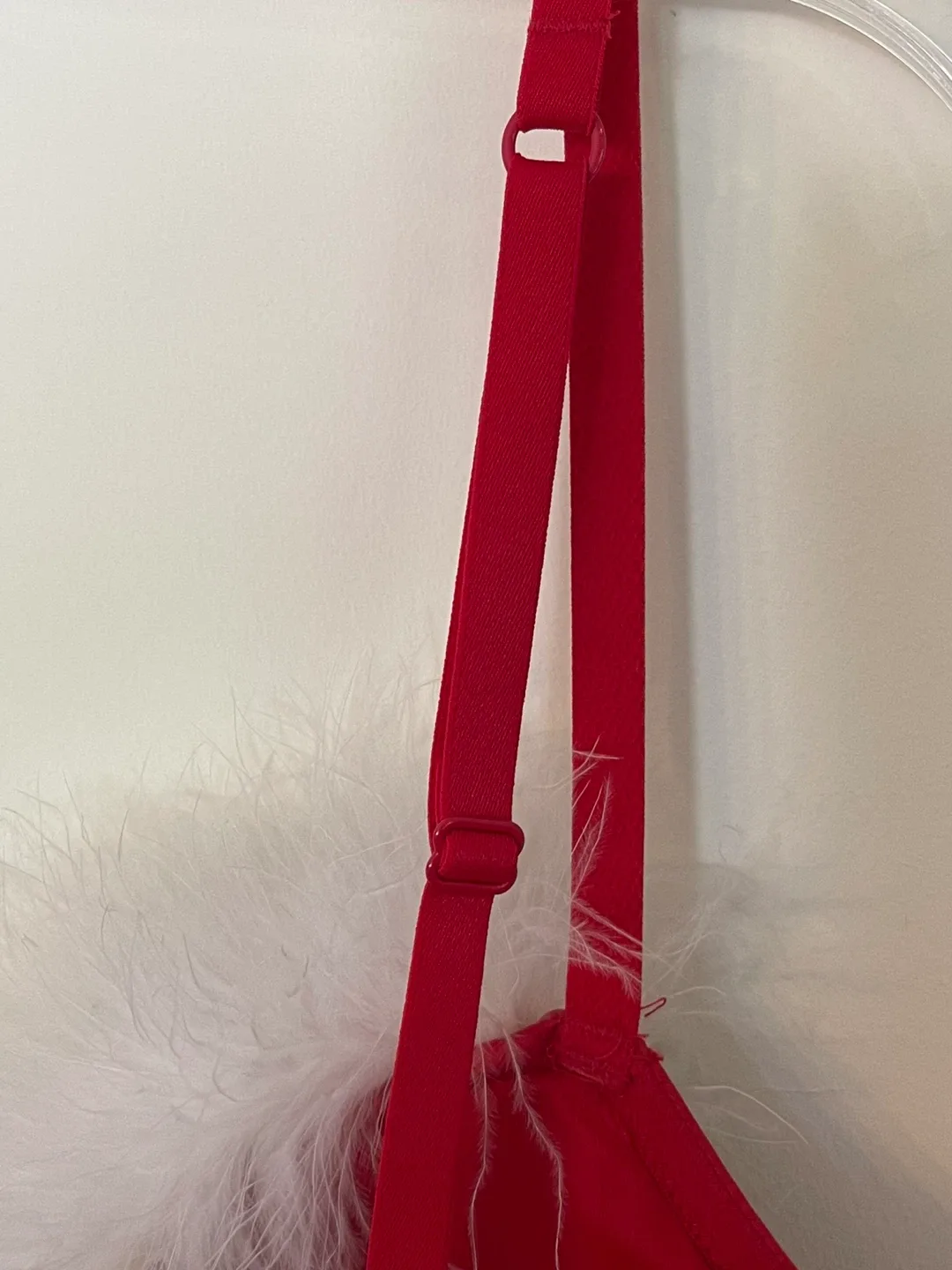 La Senza Red Babydoll Lingerie or Costume piece image indicator(7)