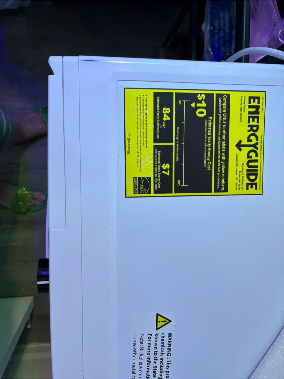 Blomberg WM72200W 24-inch Stackable Washing Machine image indicator(2)