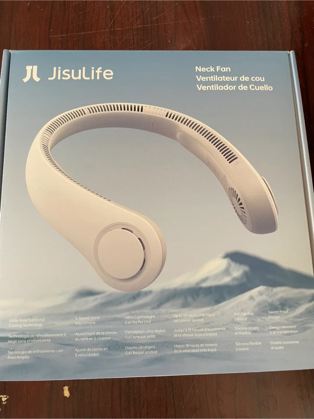 JisuLife Neck Fan 1 - New in Box! thumbnail