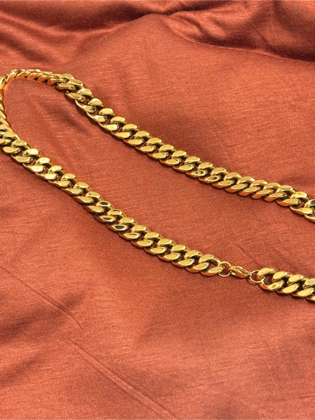 Cuban Link Chain Necklace 11mm image indicator(2)