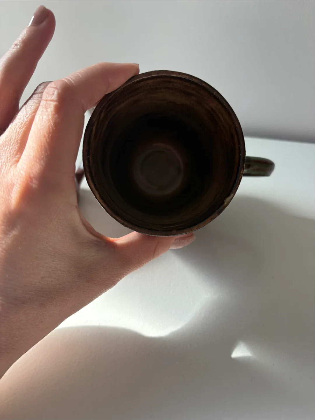 Handmade Brown Glazed Ceramic Mugs image indicator(3)