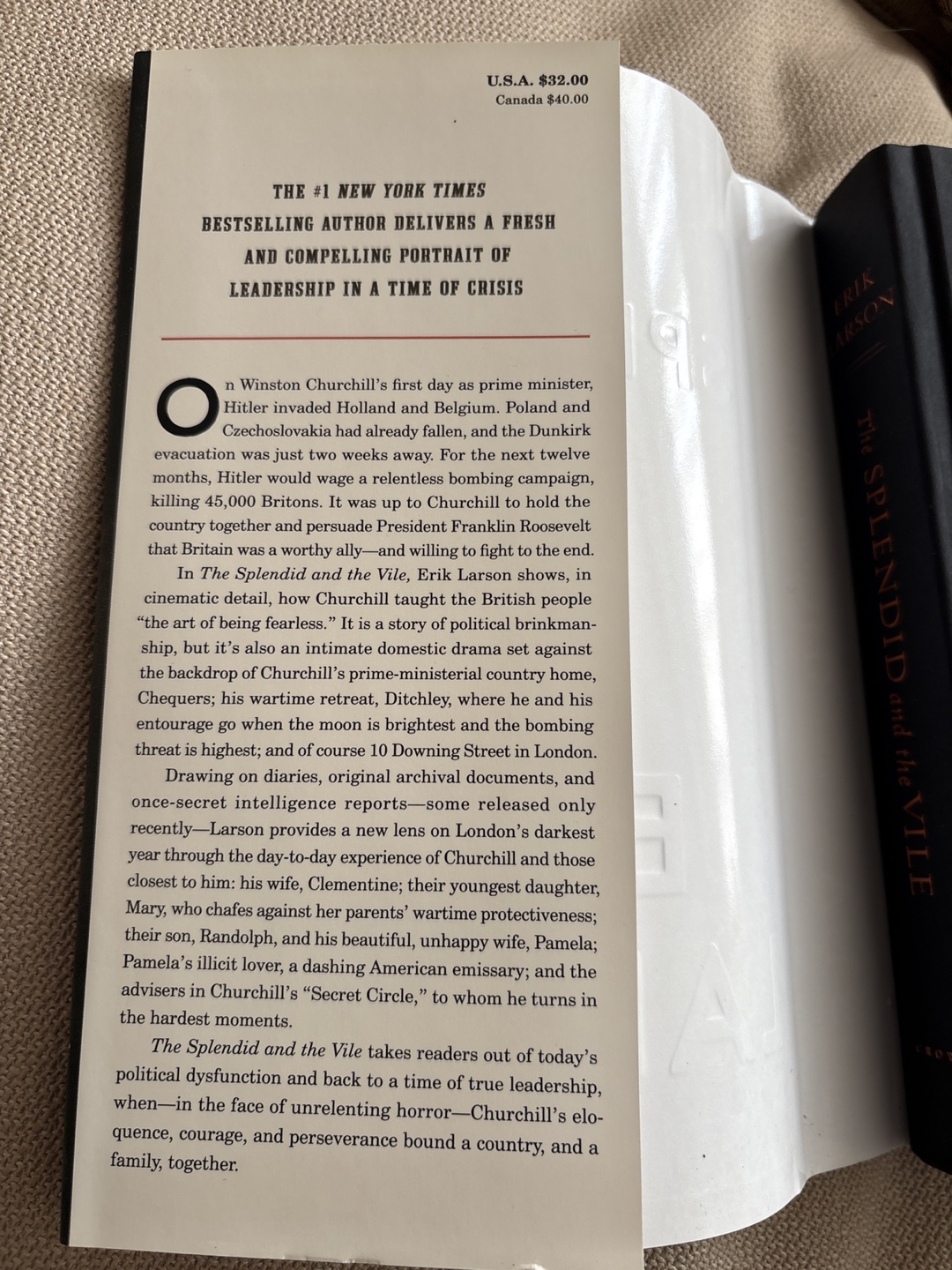 The Splendid and the Vile by Erik Larson - photo 3