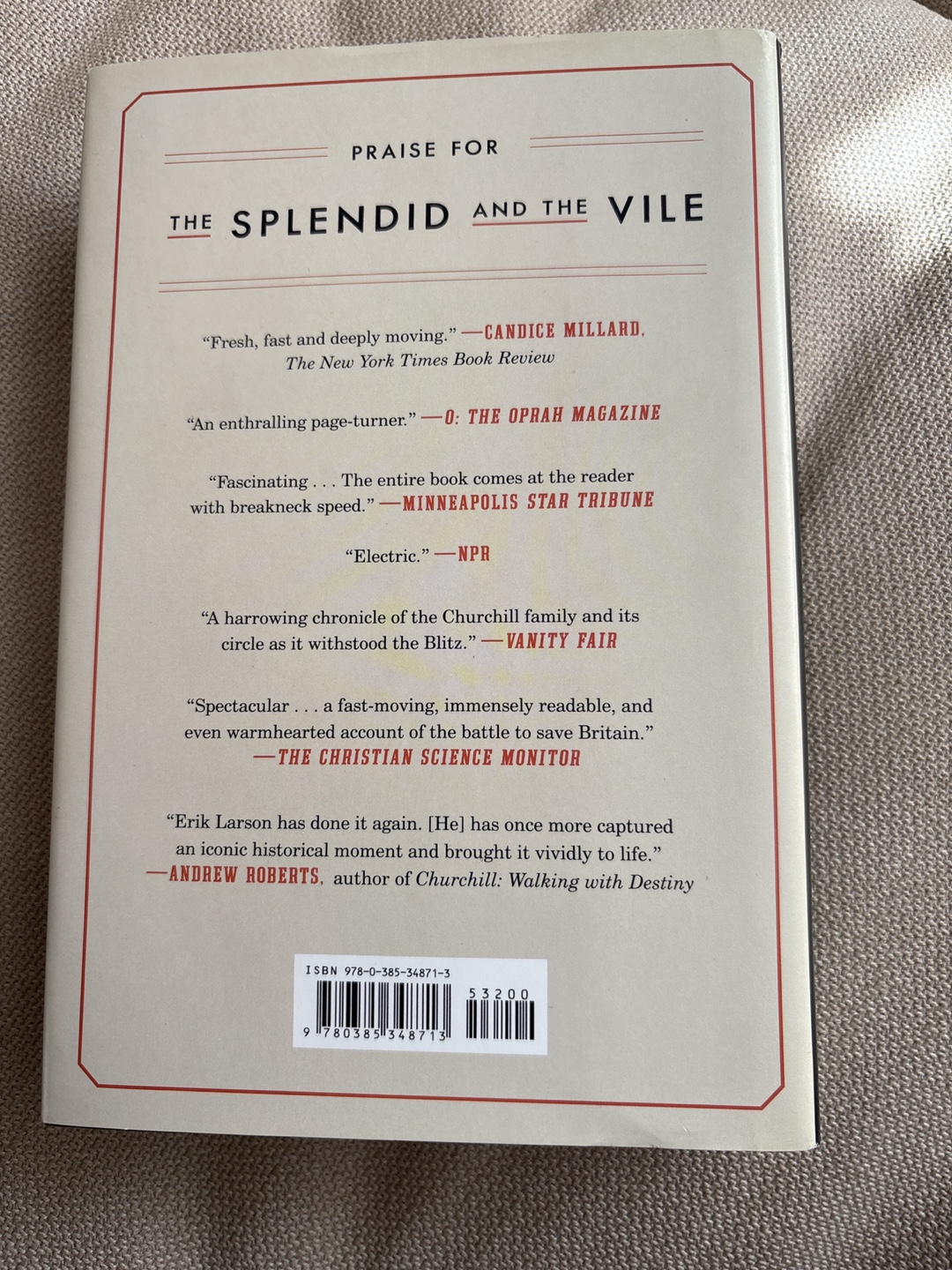 The Splendid and the Vile by Erik Larson - photo 2