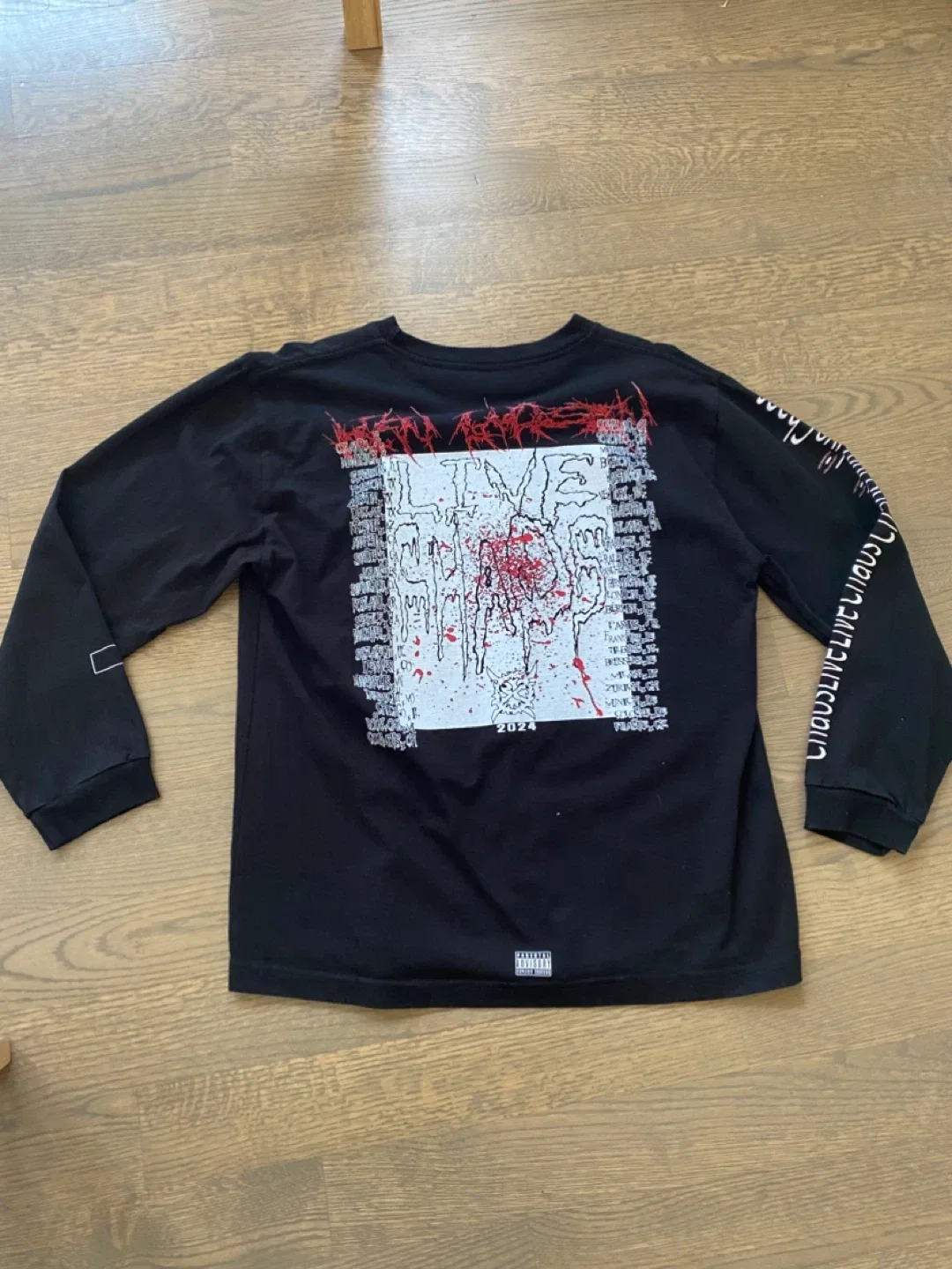 Ken Carson black long sleeve image indicator(2)