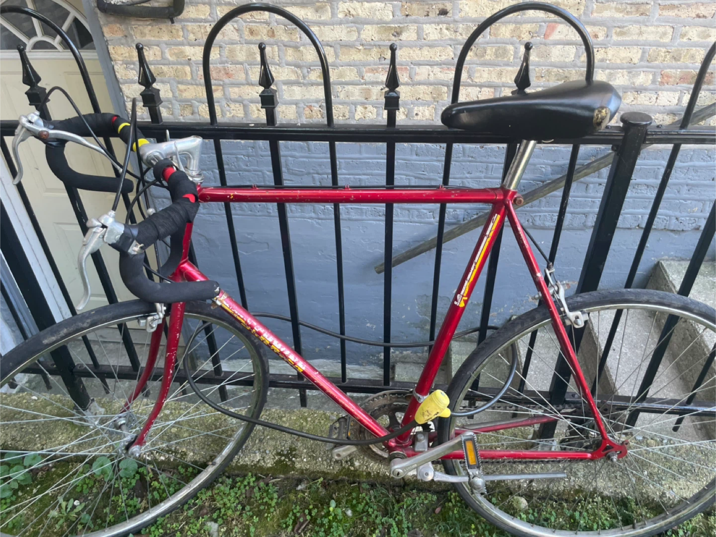 Vintage Red Road Bike - photo 4
