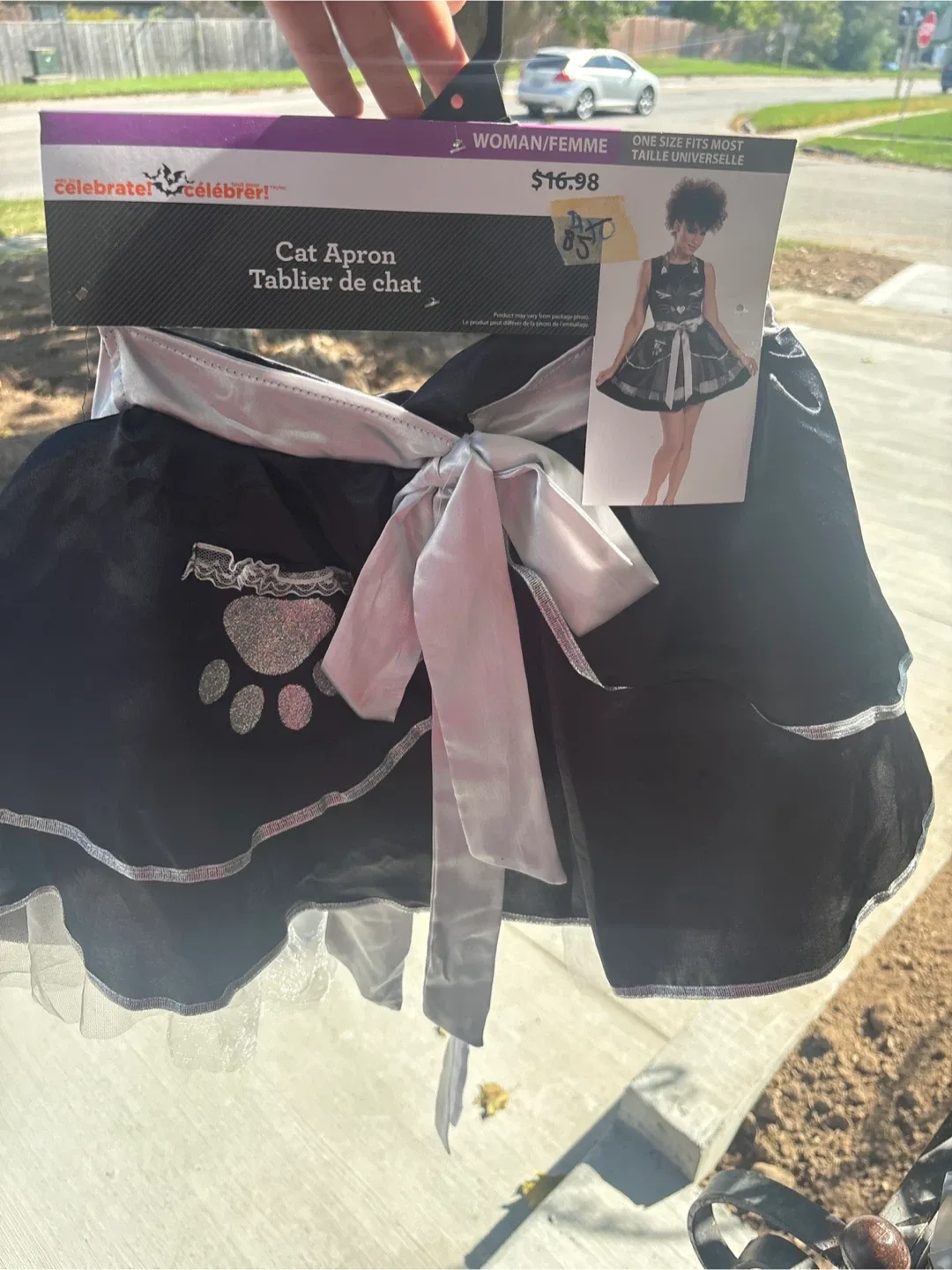 Cat Apron Costume - One Size 🧡 image indicator(2)