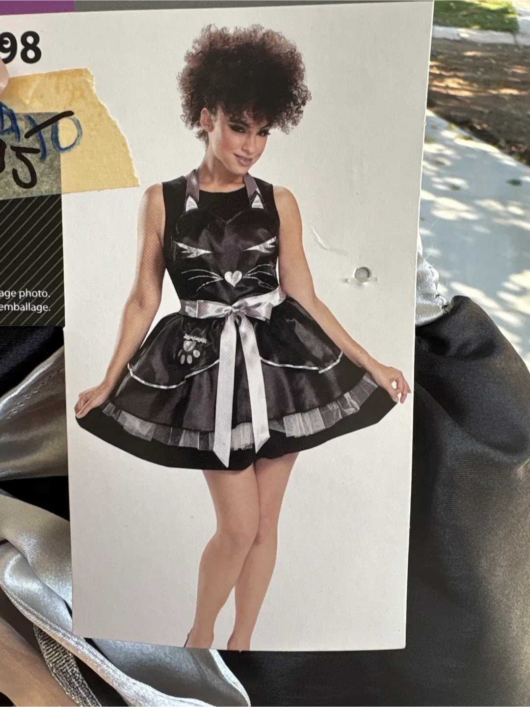 Cat Apron Costume - One Size 🧡 thumbnail