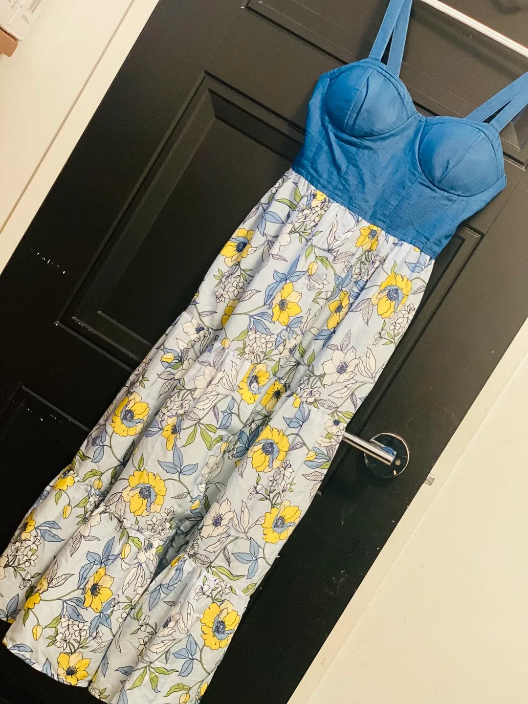 Band of the Free XS Floral Maxi Dress thumbnail