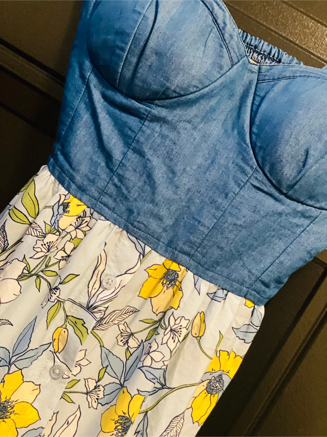 Band of the Free XS Floral Maxi Dress - photo 5