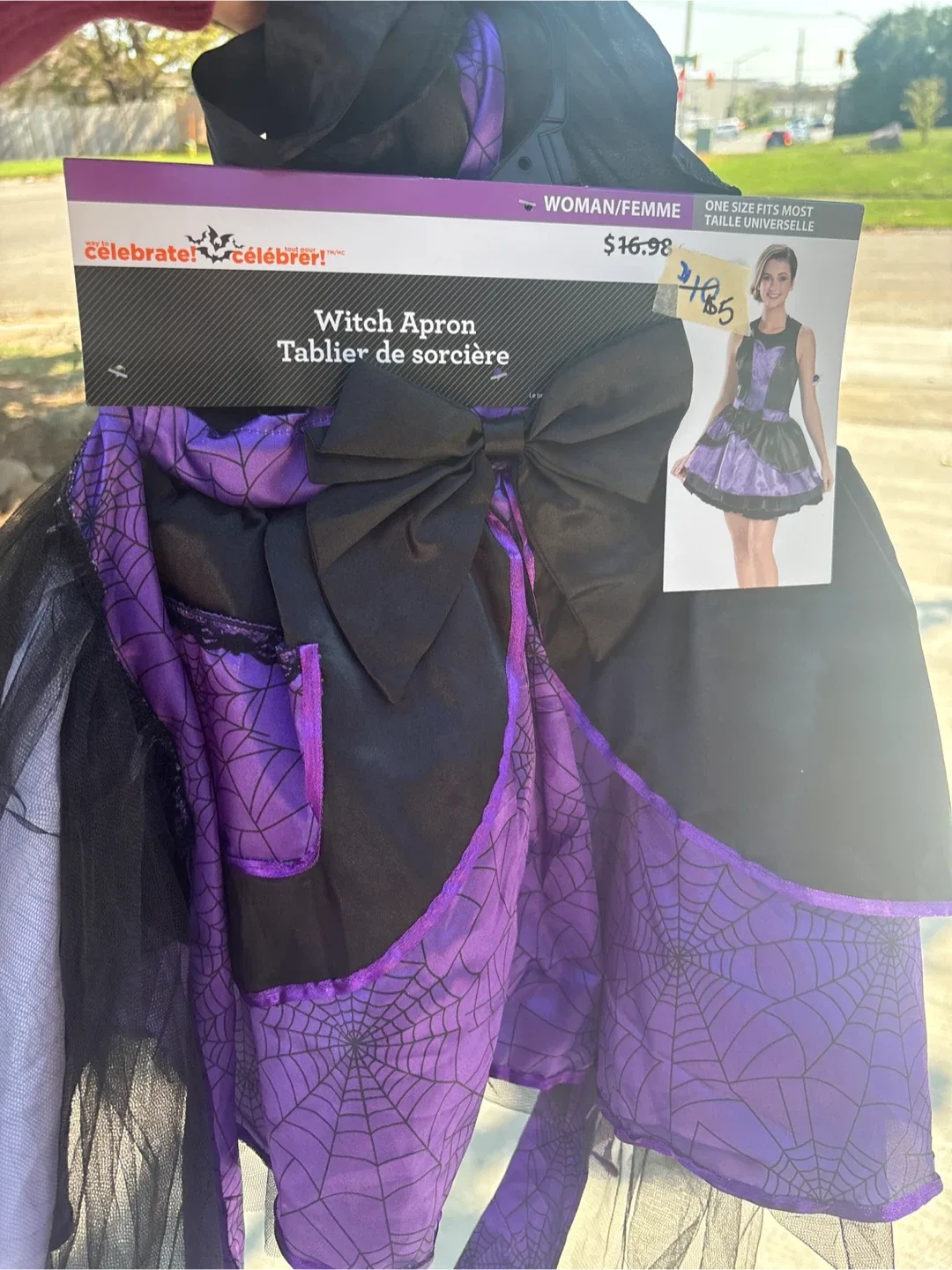 Witch Apron Costume - One Size image indicator(2)