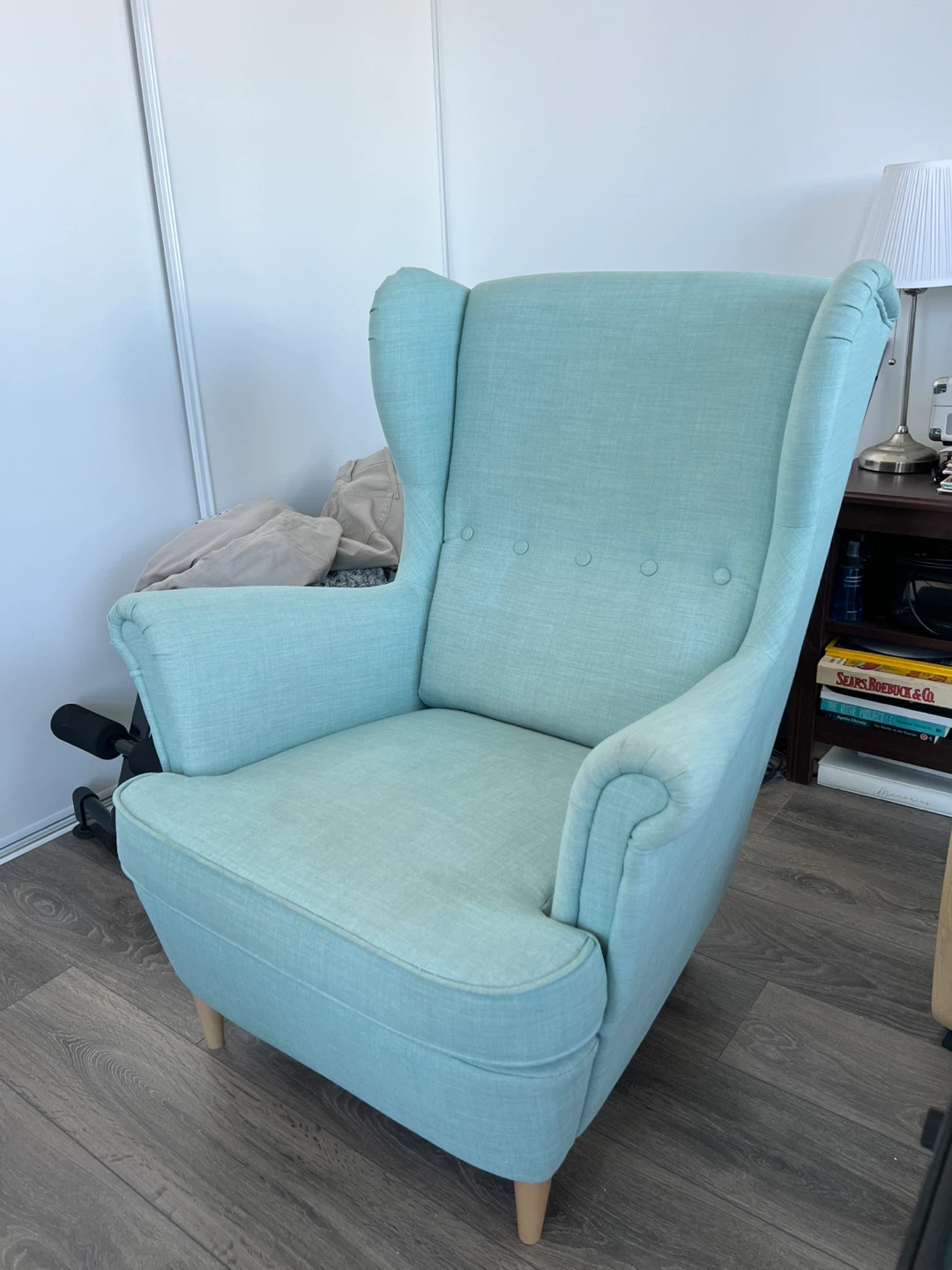 IKEA Wingback Arm Chair STRANDMON - photo 4
