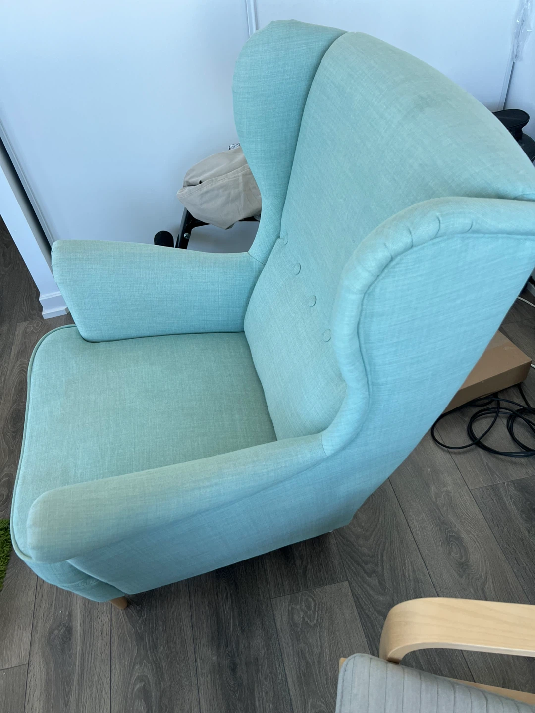 IKEA Wingback Arm Chair STRANDMON - photo 5