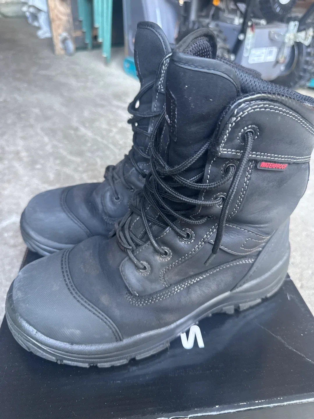 Sidewinder Rogue 851 Black Work Boots - Size 10 image indicator(3)
