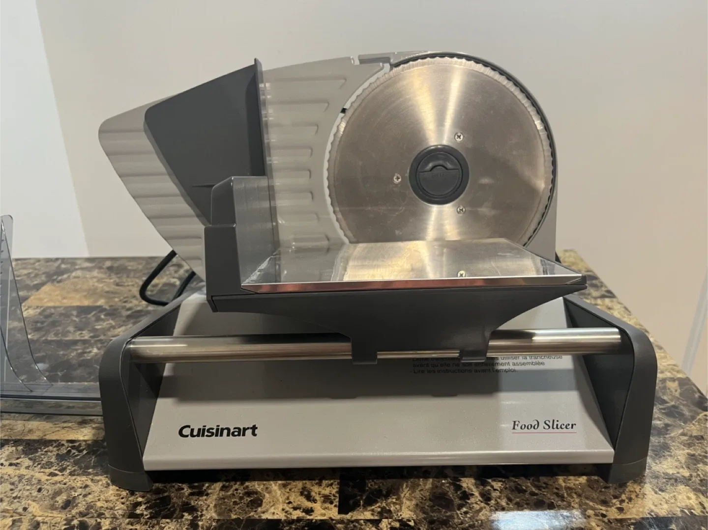 Cuisinart Food Slicer image indicator(2)