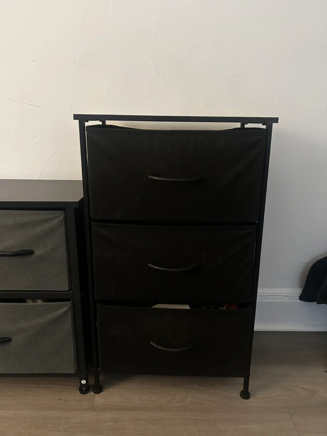 Black 5-Drawer Storage Dresser + 3 drawer image indicator(3)