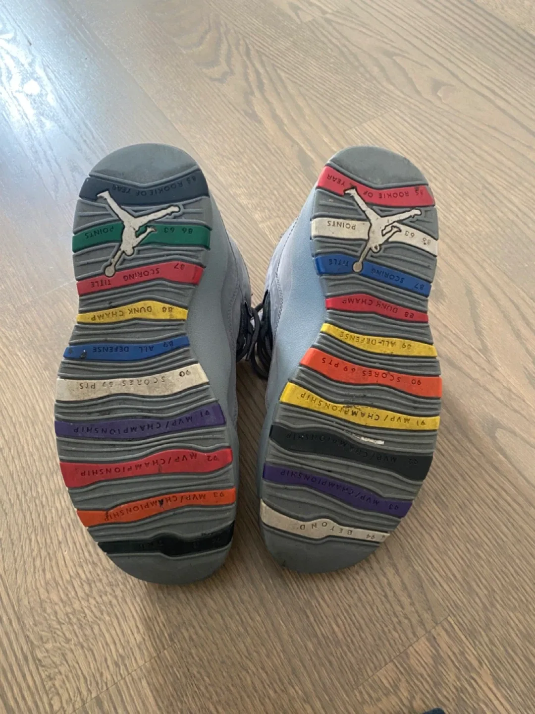 Air Jordan 10 Retro  'Cement' Grey image indicator(5)