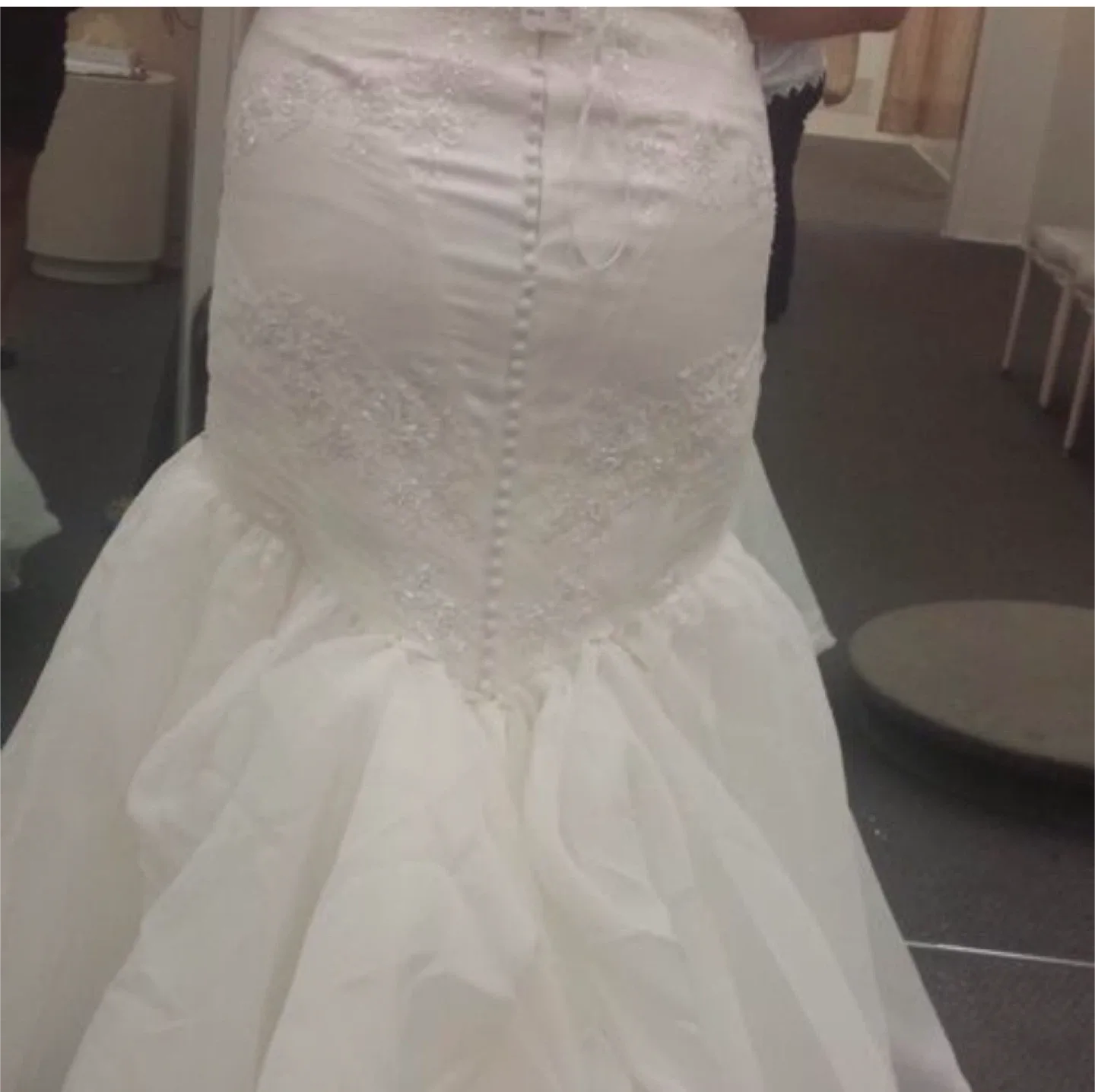 Zac Posen Wedding Dress Size 18W image indicator(7)