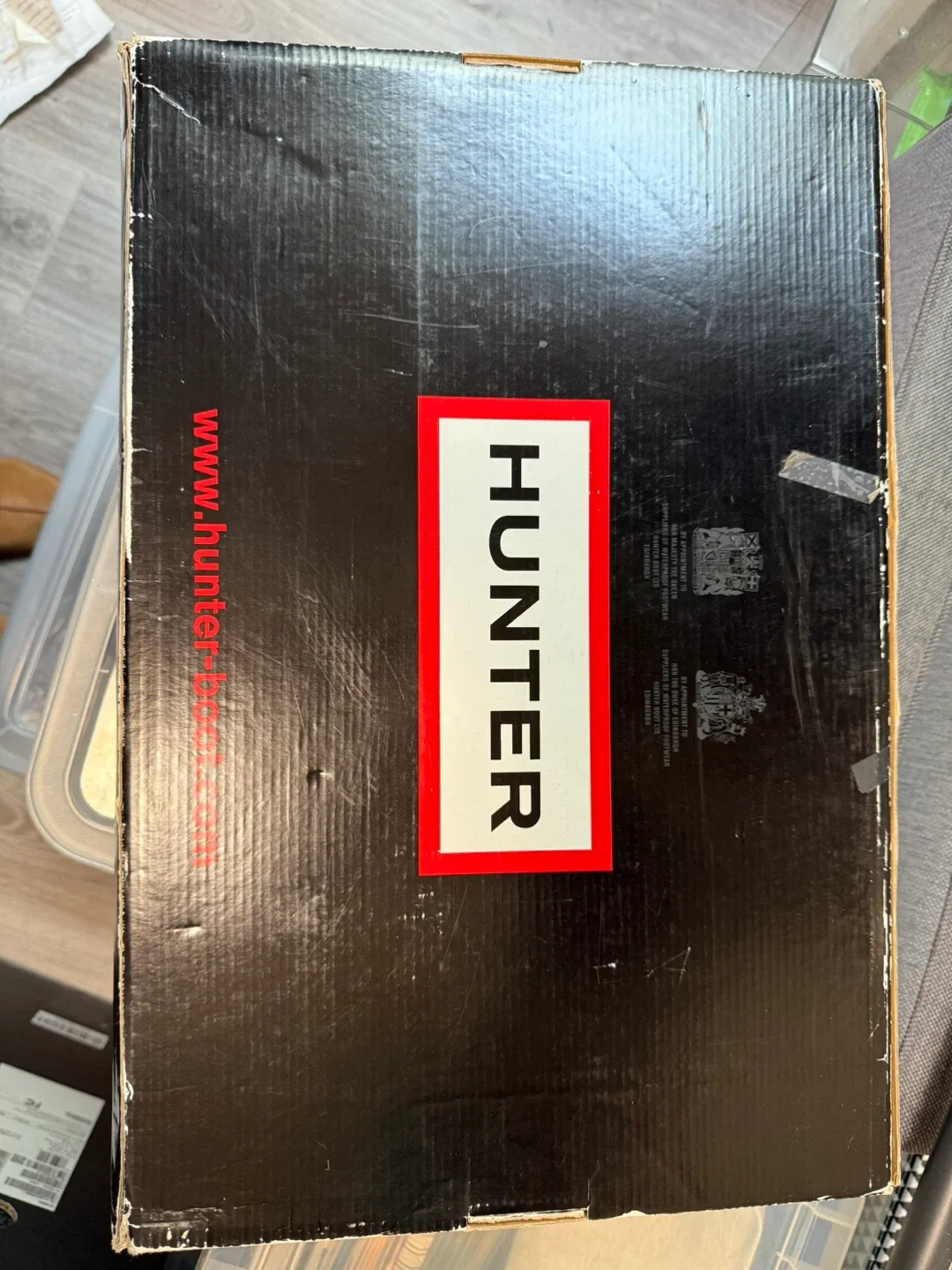 Hunter Original Tall Rain Boots - Size 4/5 - Purple image indicator(7)