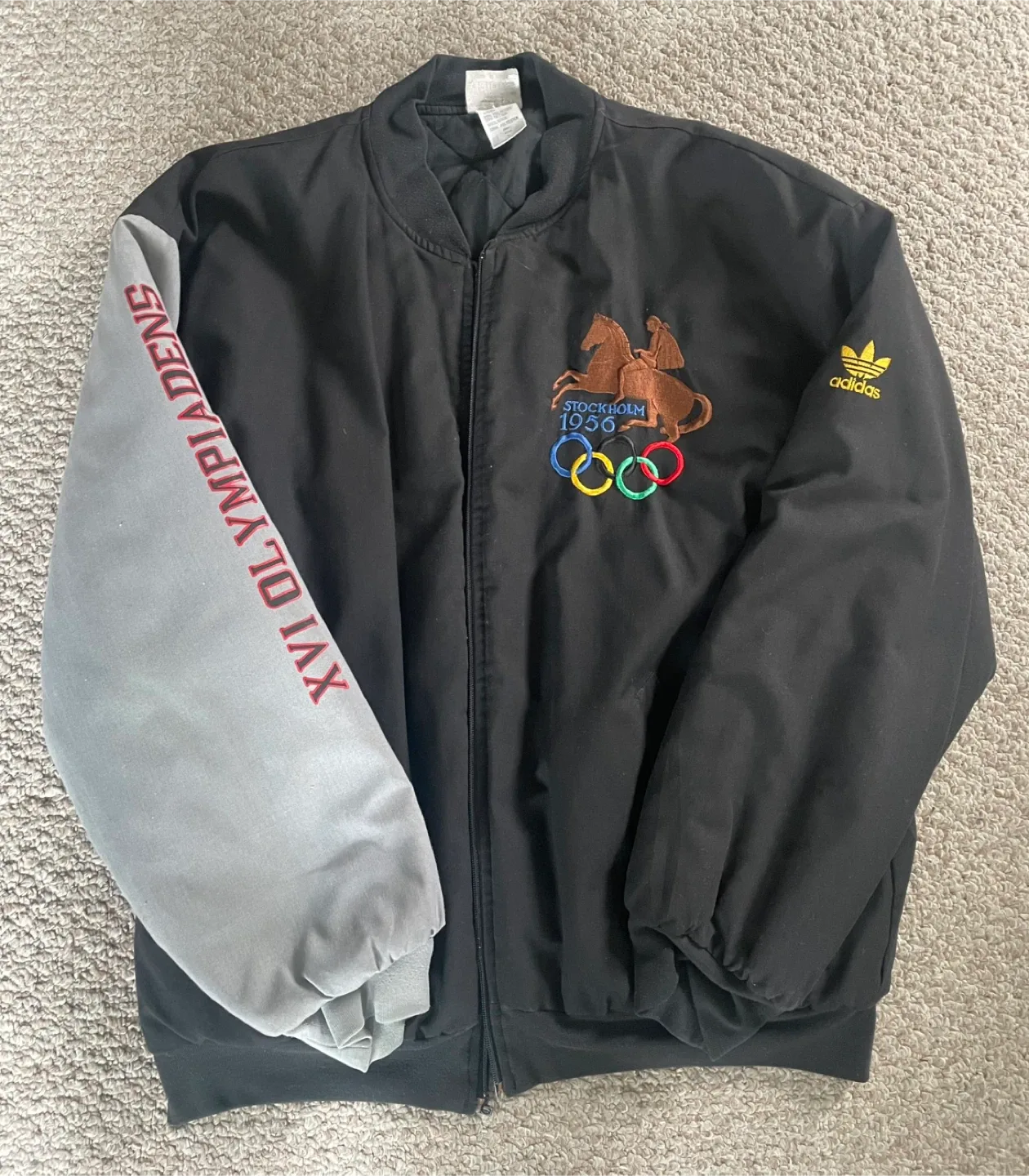 Adidas Stockholm/Helsinki Olympics Jacket - Size L