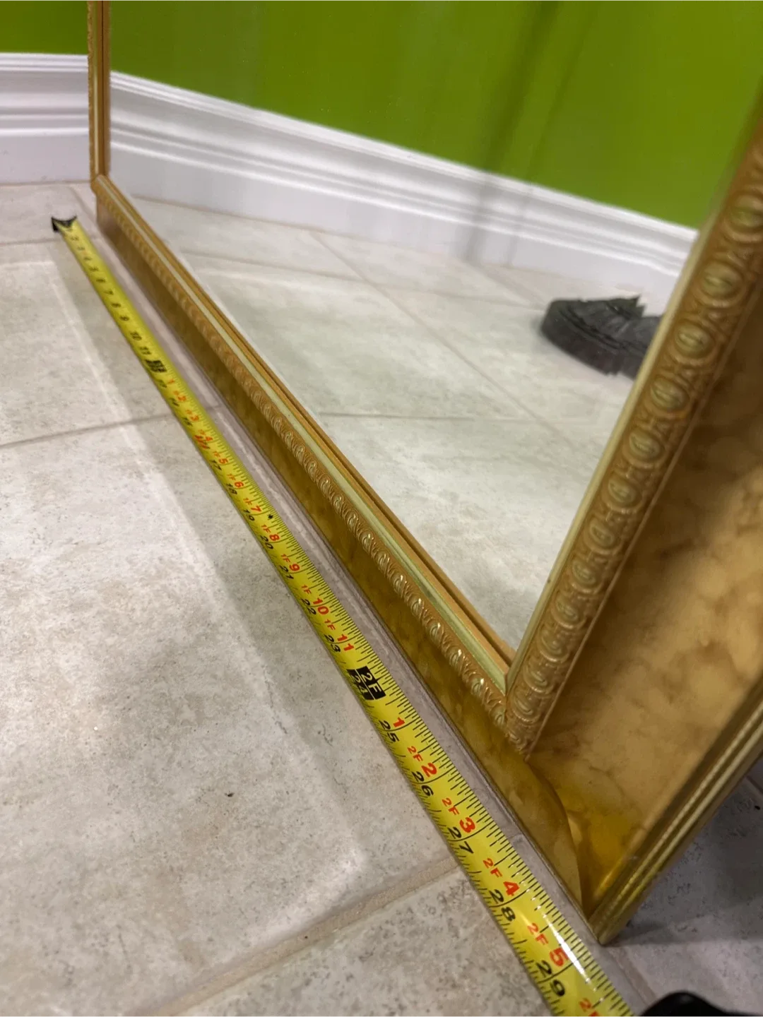 Gold Framed Mirror - 43" x 29" image indicator(3)
