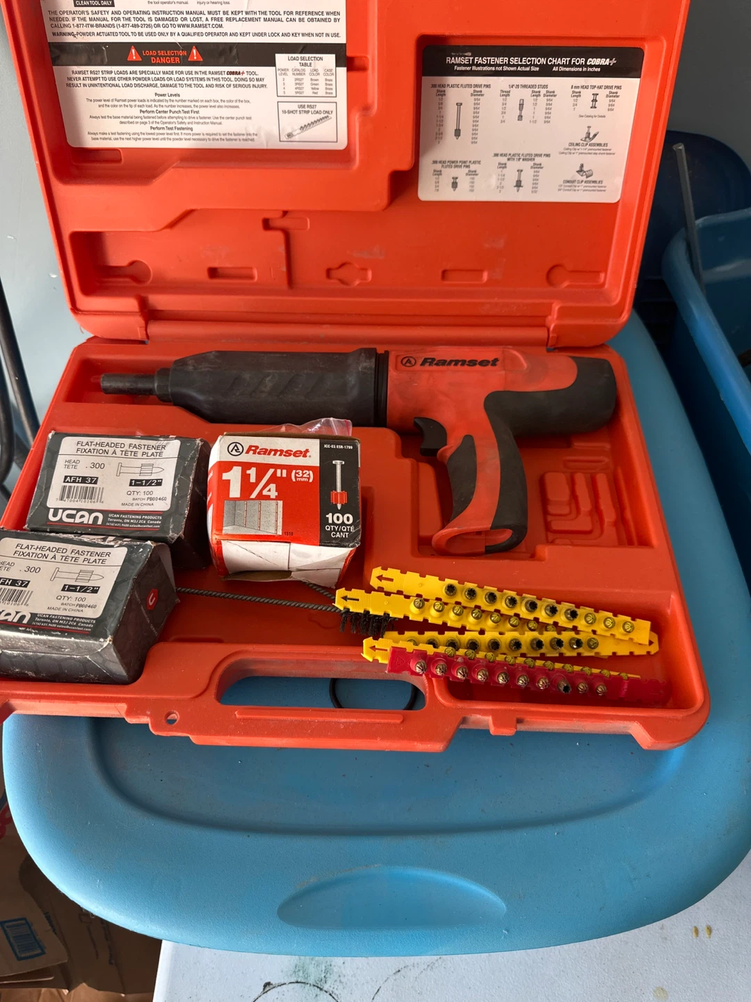 Ramset Powder Actuated Tool Kit - photo 3