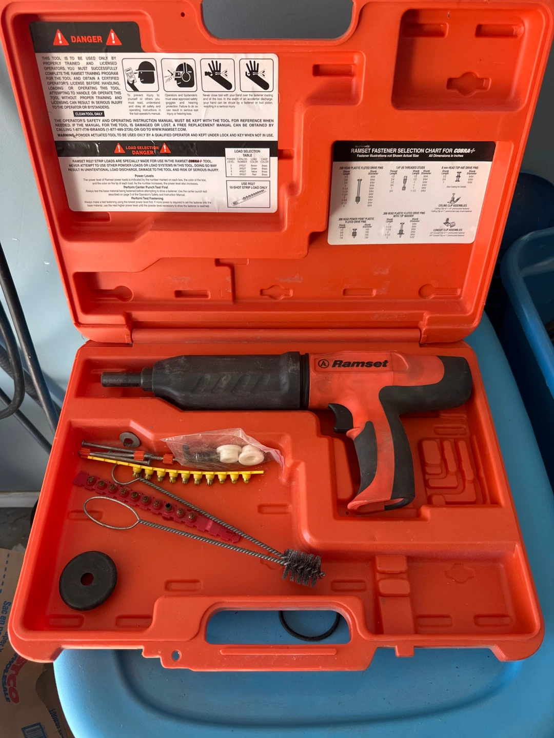 Ramset Powder Actuated Tool Kit - photo 2
