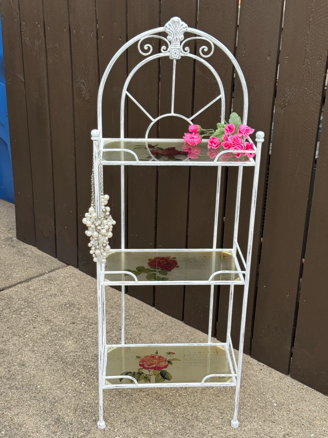 THREE TIER SHABBY CHIC STAND - photo 3