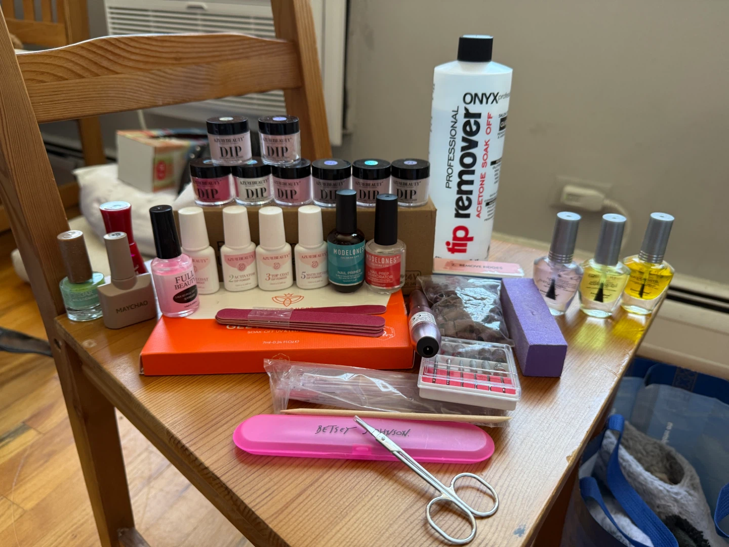 🧡 Nail Polish & Manicure Set
