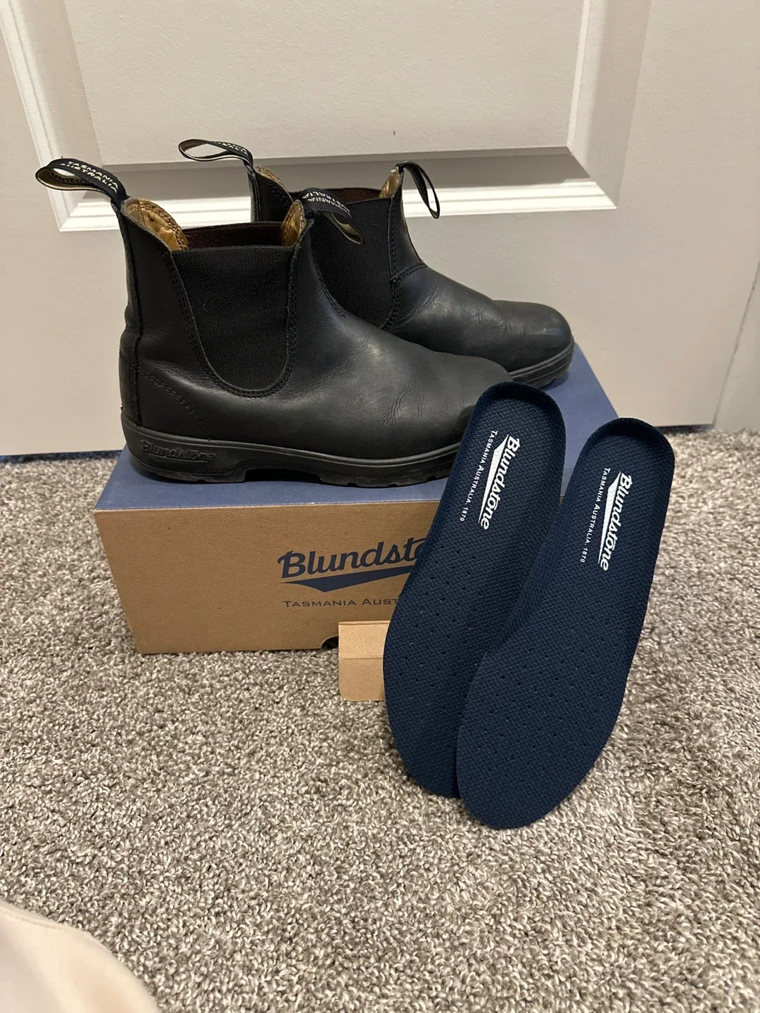 Blundstone 500 Leather Lined Black Boots - Size 5 image indicator(2)