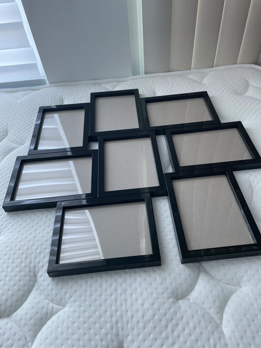 Black Collage Picture Frame - Holds 8 Photos thumbnail
