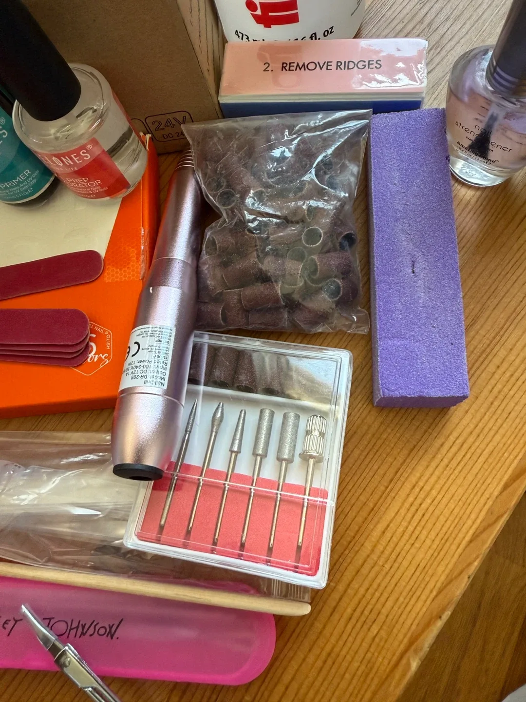 🧡UV Nail lamp and Nail drill image indicator(3)