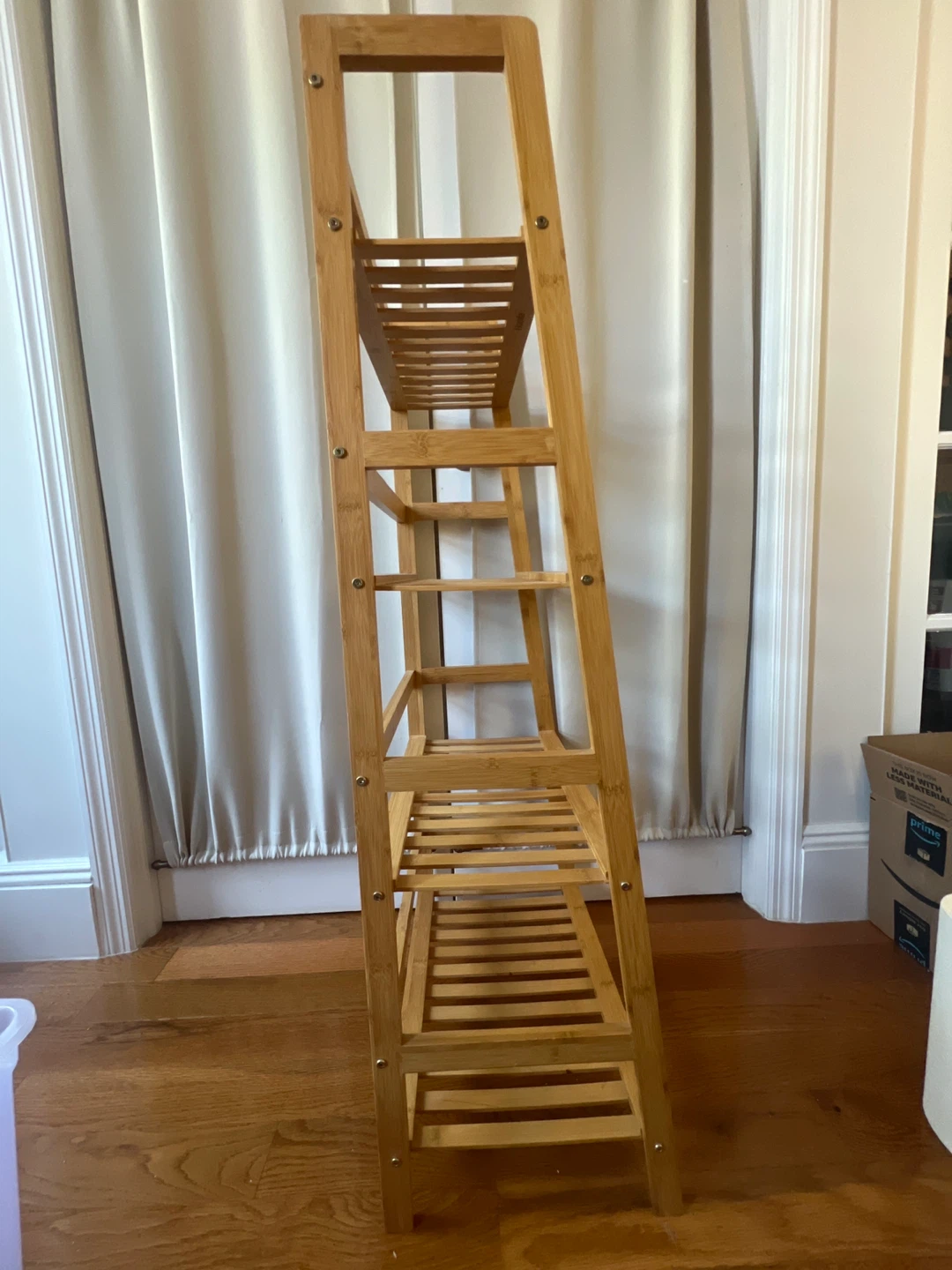 Bamboo 4-Tier Shelf 🧡 - photo 2