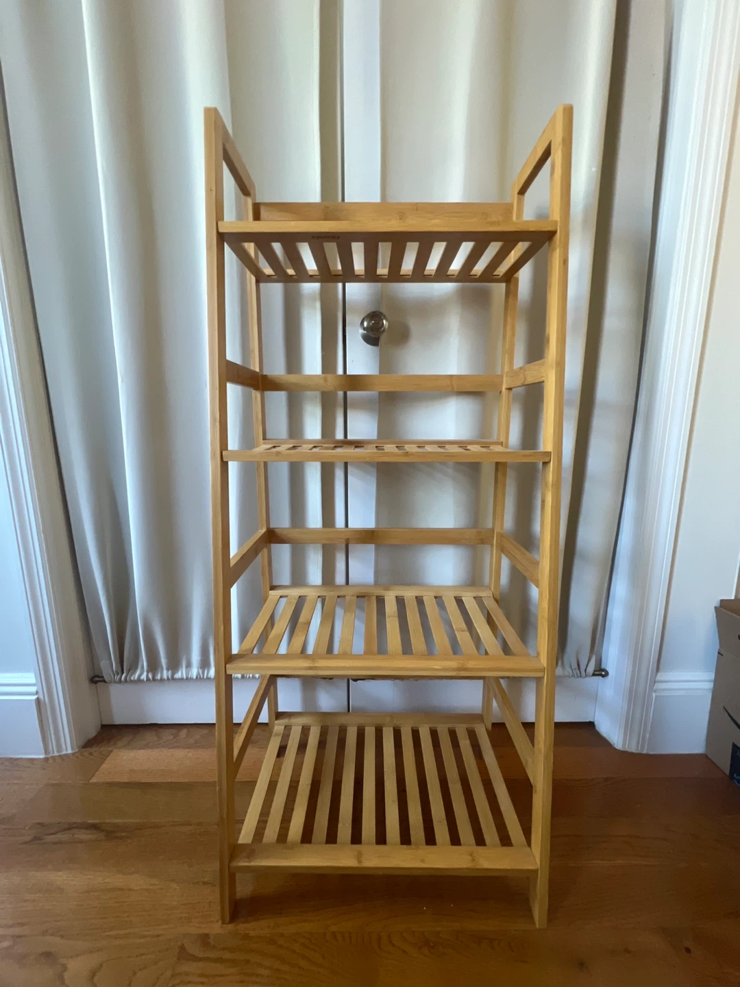 Bamboo 4-Tier Shelf 🧡