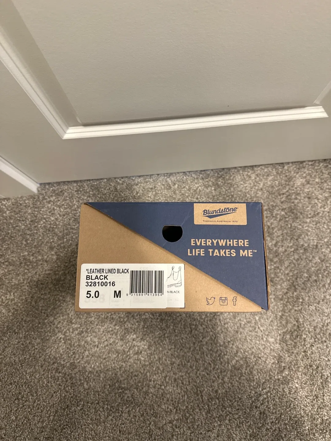 Blundstone 500 Leather Lined Black Boots - Size 5 image indicator(3)