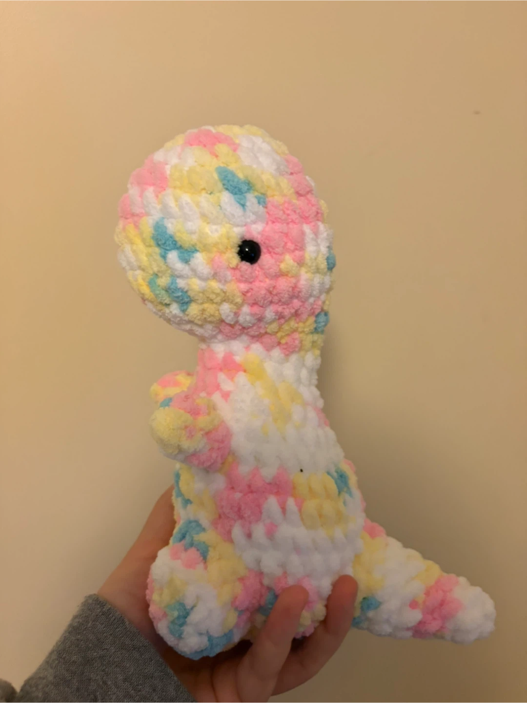 Handmade Crochet Dinosaur Plushie