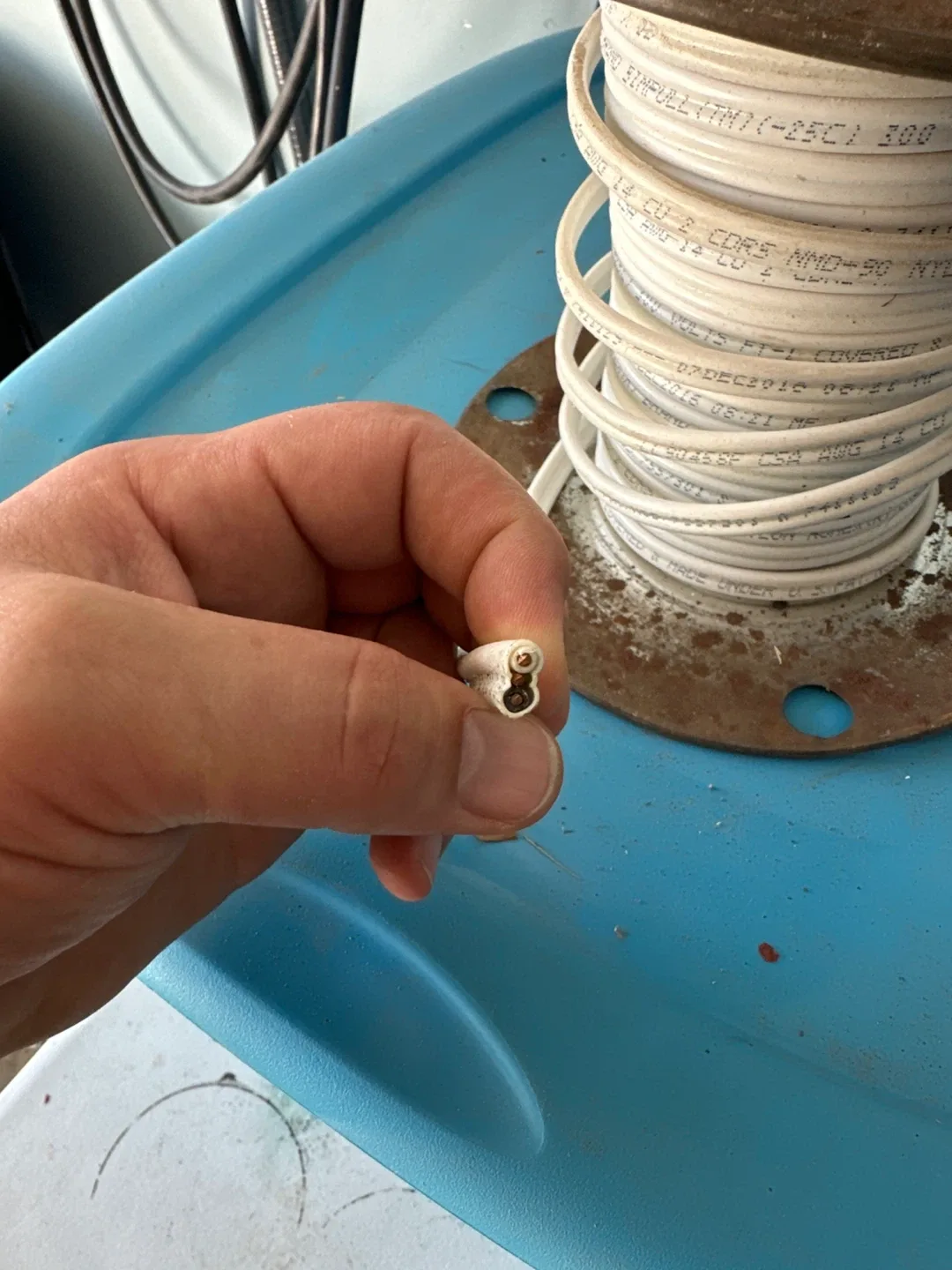 Partial spool 14/2 wire image indicator(2)